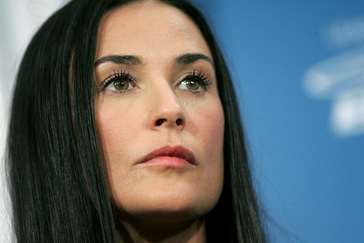 Actress Demi Moore in images through the years
