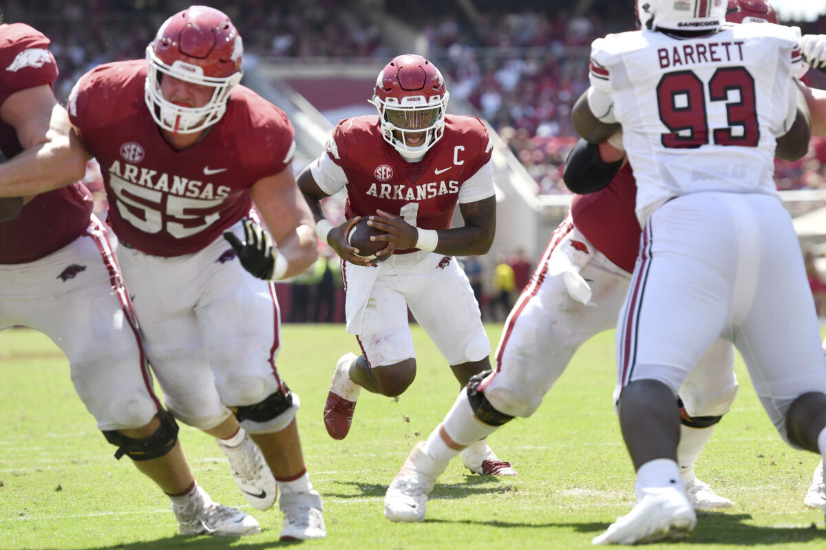 With Latham and Limmer, Arkansas has one of best interior lines in FBS