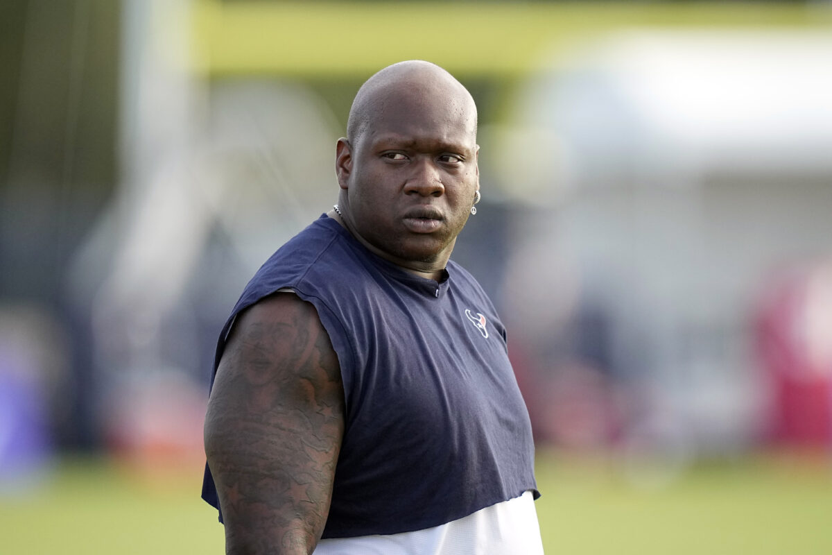 Texans DE Will Anderson loves the competition with LT Laremy Tunsil
