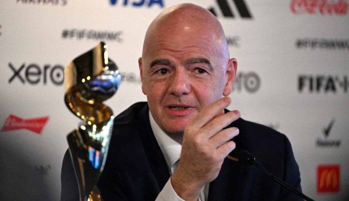 We regret to inform you that Gianni Infantino is at it again