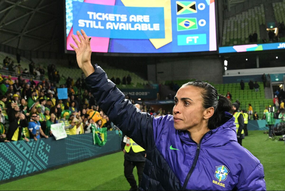 Marta urges continued support after World Cup farewell: ‘For them, it’s just the beginning’