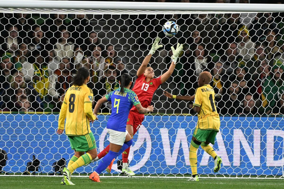 Jamaica goalkeeper withstands 94th minute flurry to knockout Brazil in stunning World Cup run