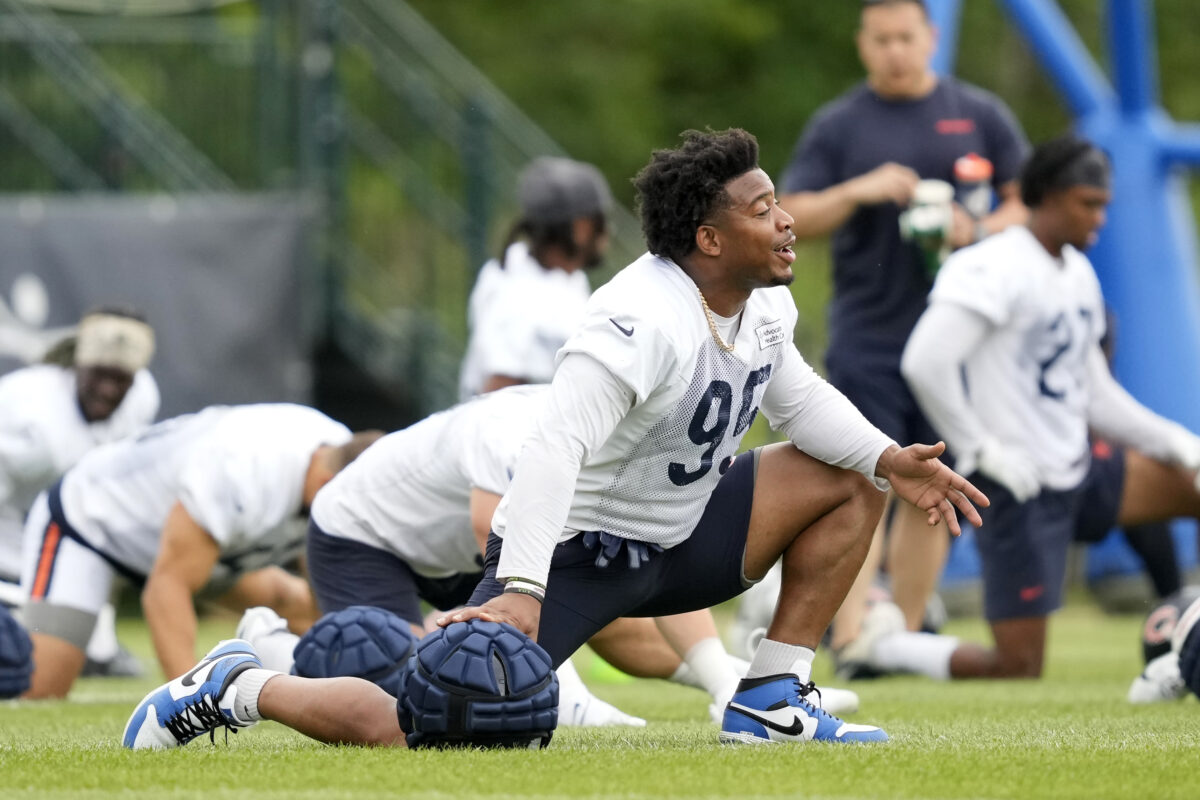 Bears training camp: DeMarcus Walker, Jack Sanborn exit practice with apparent injuries