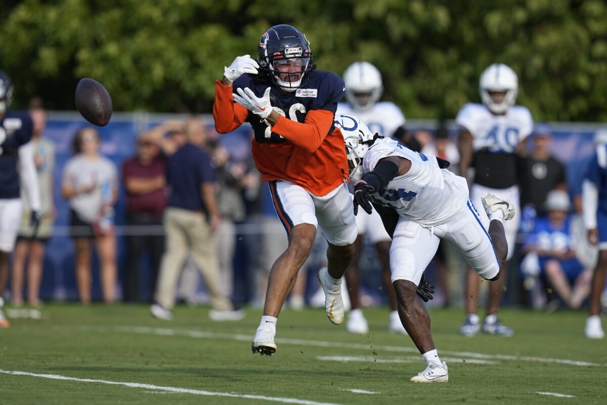 Photos from Day 2 of Bears-Colts joint practices