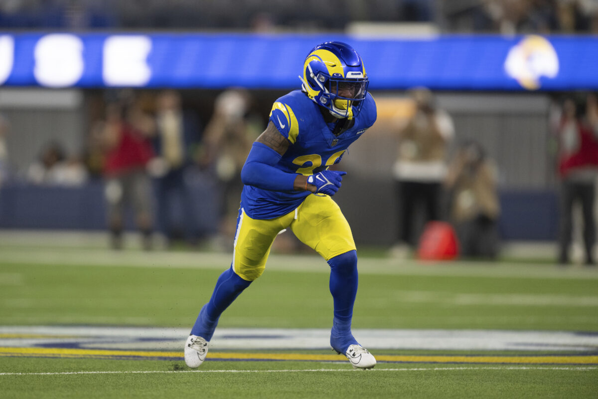 Rams DB Rashad Torrence leaves game with knee injury, questionable to return