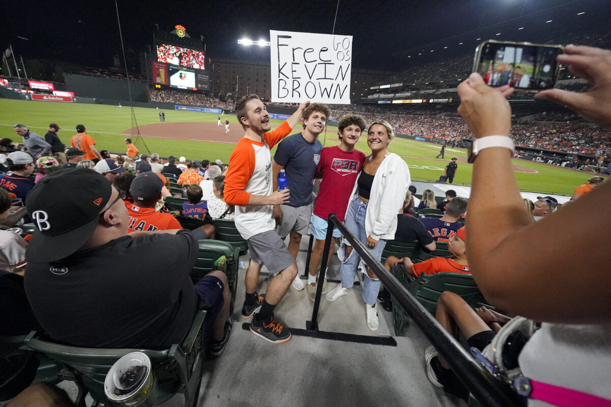 Kevin Brown releases statement before return from Orioles suspension: ‘We’re all good here’