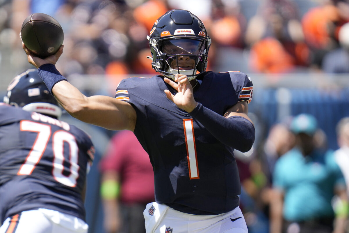 Kay Adams defends Bears QB Justin Fields’ play against Titans