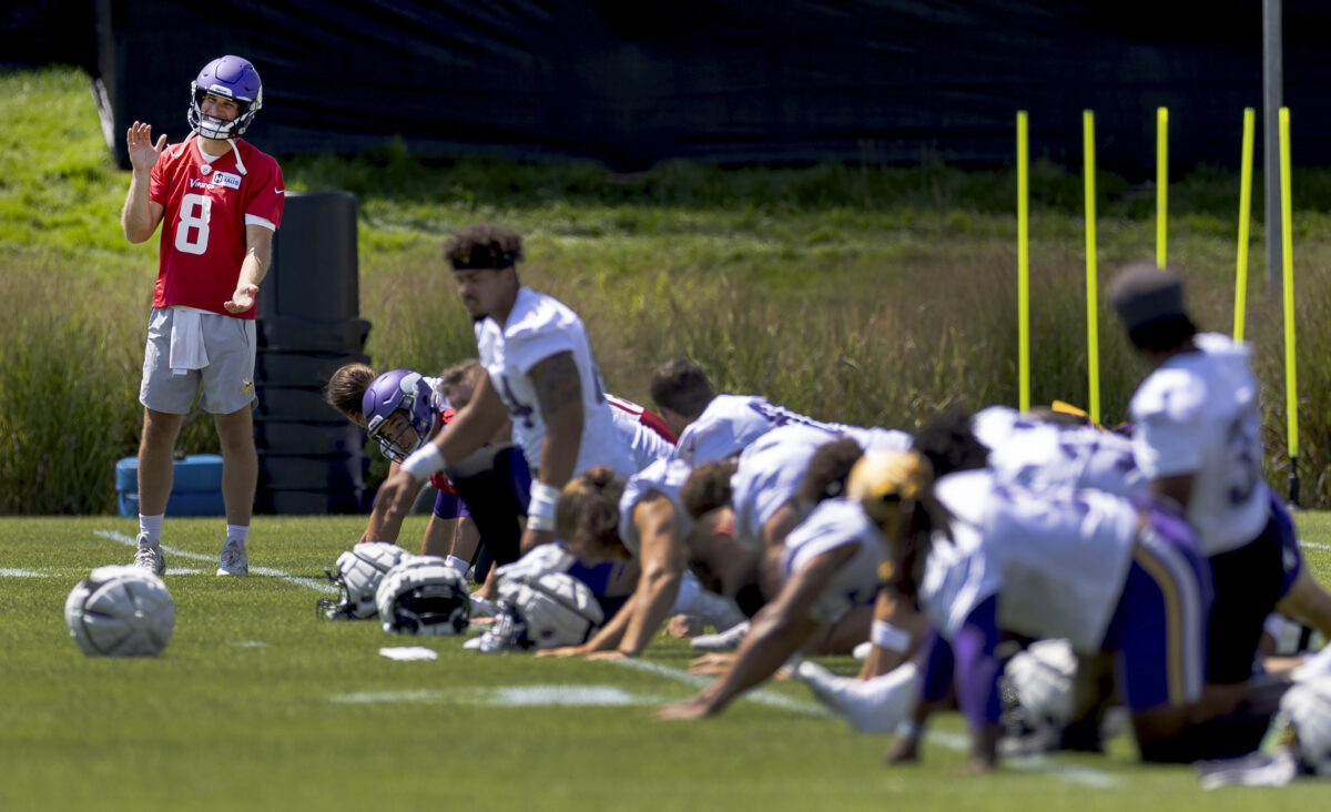 Vikings announce time change for Wednesday’s practice