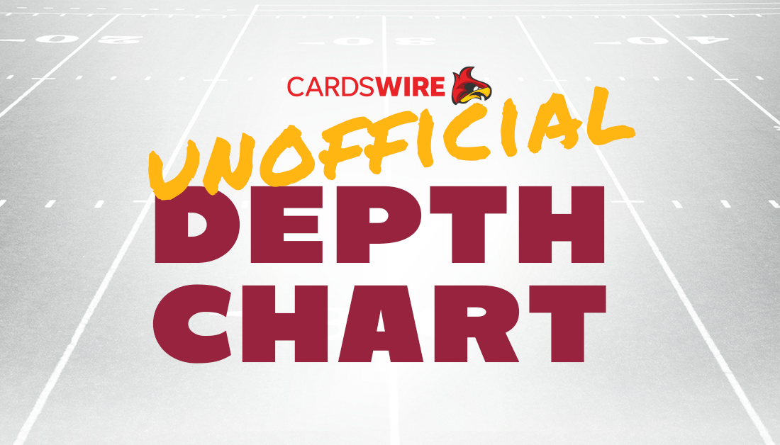 Cardinals release final preseason depth chart