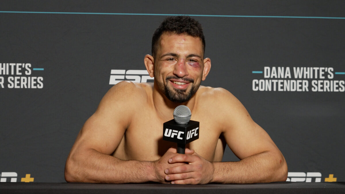 DWCS 58 winner Abdul-Kareem Al-Selwady reflects on long ride to the UFC: ‘I deserved to be here since forever’