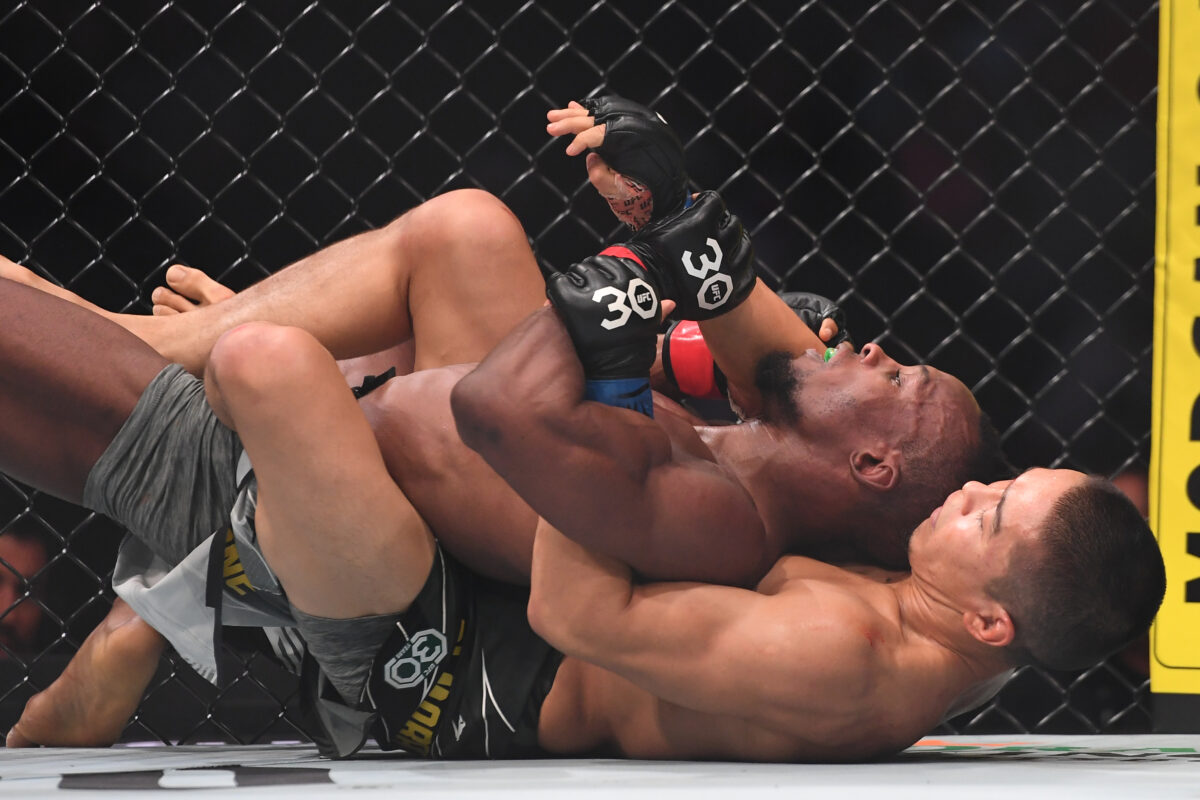 Asu Almabaev def. Ode Osbourne at UFC on ESPN 50: Best photos