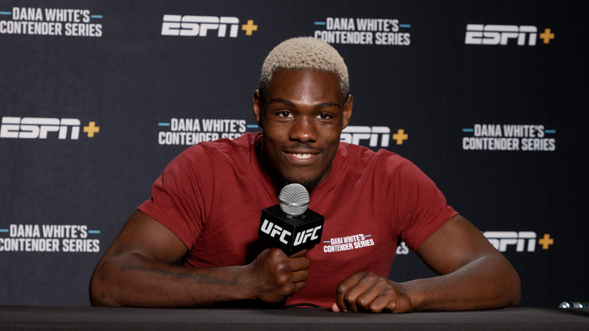 DWCS signee Bolaji Oki would make four-day turnaround at UFC Fight Night 226 in Paris, if needed