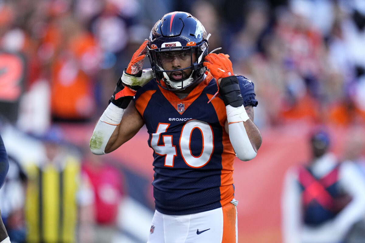 Broncos’ updated ILB depth chart after losing Jonas Griffith