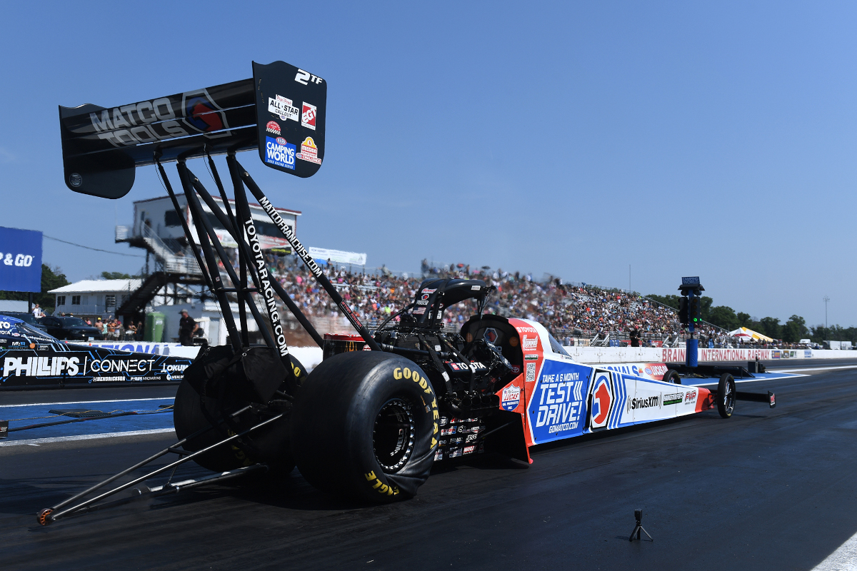 Brown wins 2Fast2Tasty as Ashley goes No. 1 at NHRA Brainerd Nationals