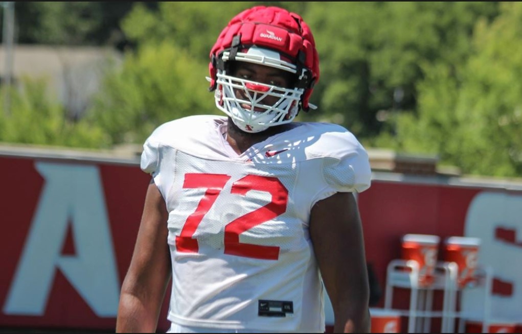 Arkansas freshman Chamblee making most of opportunity in camp