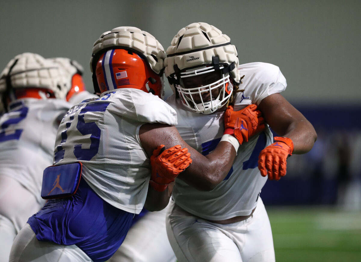 Gators get major piece of offensive line back from injury