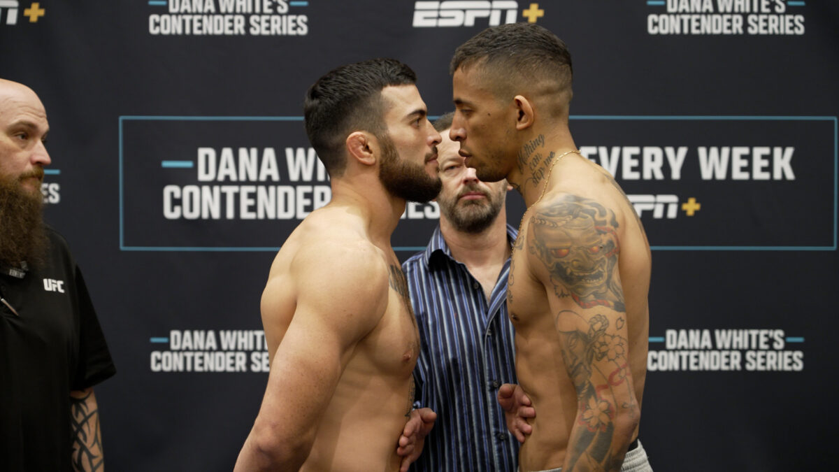 Photos: Dana White’s Contender Series 60 weigh-ins and faceoffs