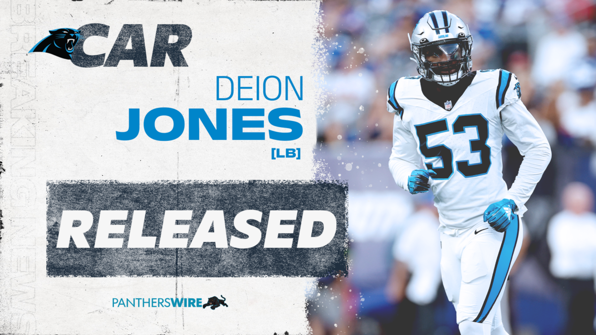 Panthers releasing LB Deion Jones