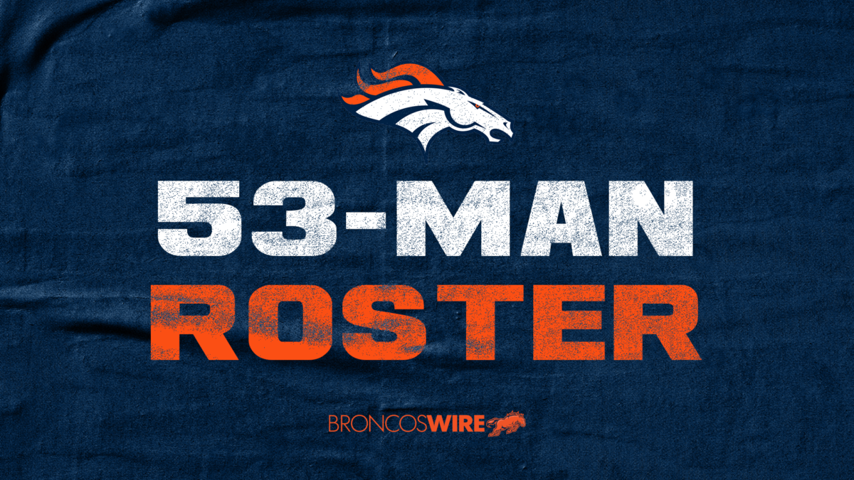 Broncos’ updated 53-man roster after Thursday’s roster moves