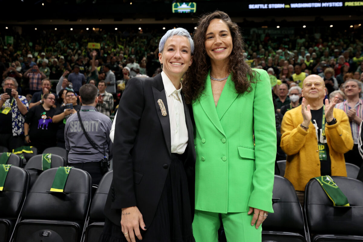 8 adorable Megan Rapinoe and Sue Bird photos of the couple over the years