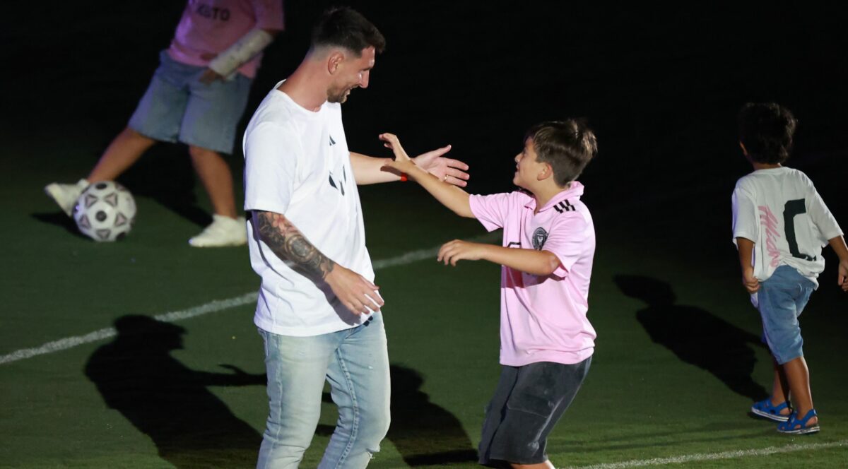 Lionel Messi’s son Thiago joins Inter Miami U-12 side