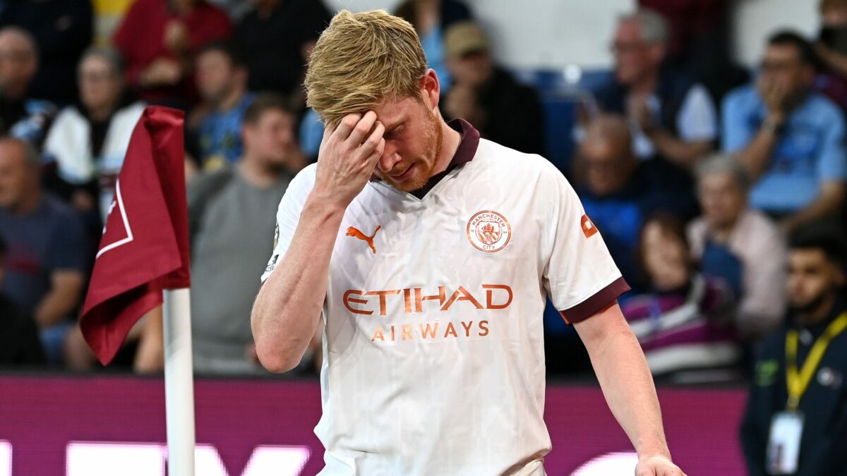 Man City star De Bruyne to miss 3-4 months with hamstring injury