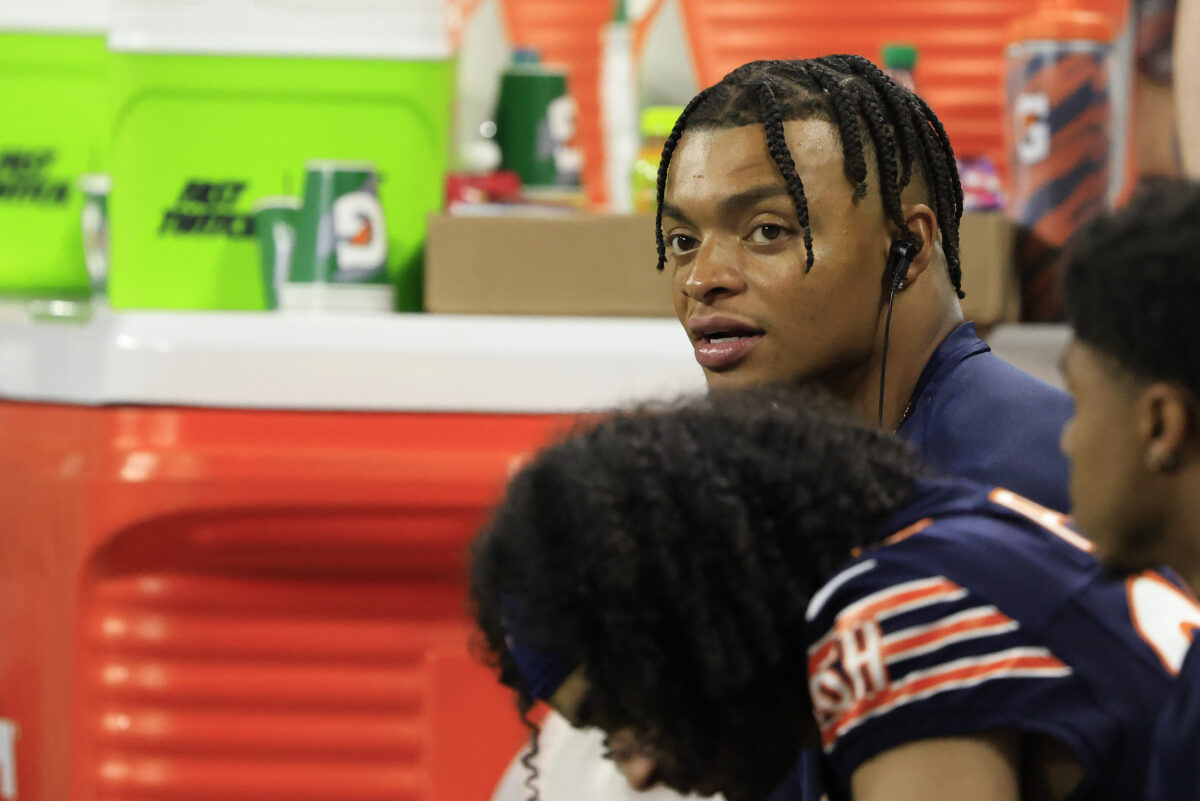 Bears offensive line could factor into whether Justin Fields plays in preseason finale