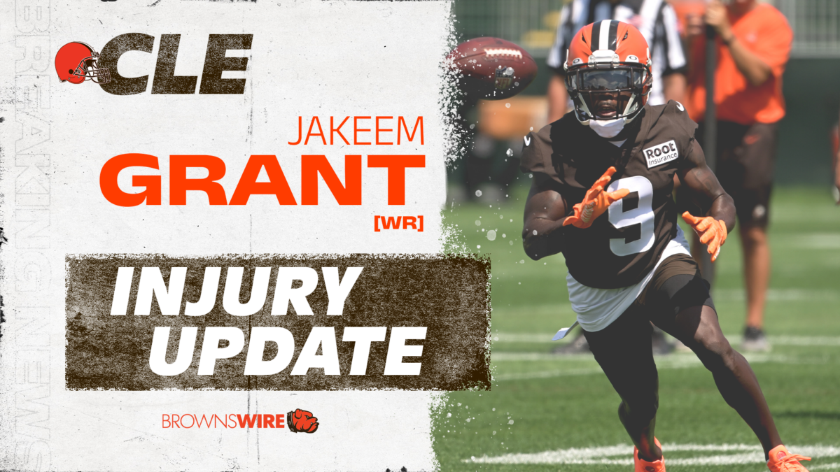 Injury Update: WR Jakeem Grant Sr. out for season with ruptured patellar tendon