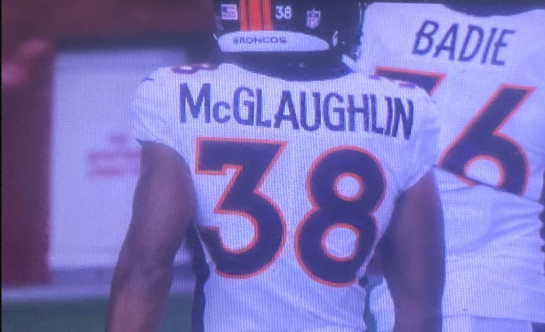 Broncos rookie RB Jaleel McLaughlin played first game with his name spelled wrong