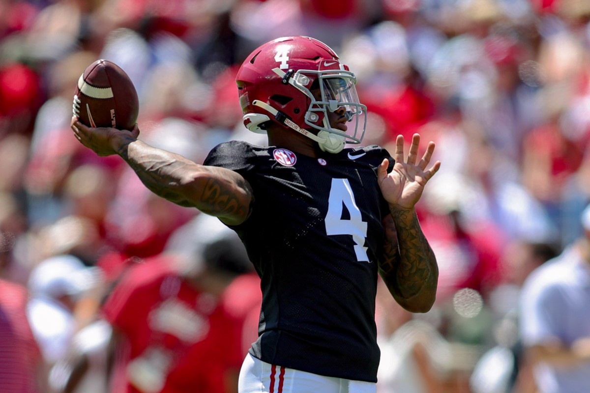 Nick Saban updates QB competition following first scrimmage of fall camp