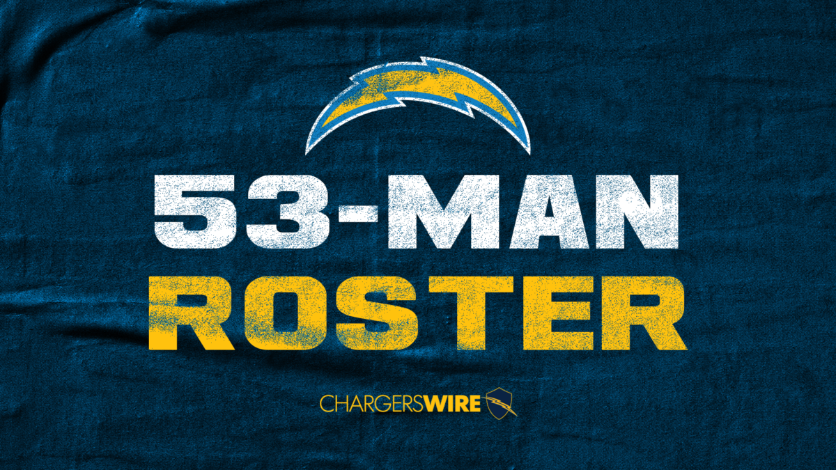 Chargers’ initial 53-man roster for the 2023 NFL season