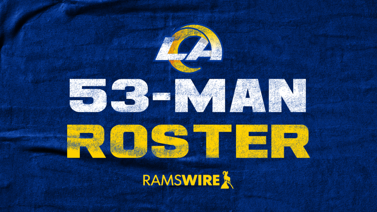 Here is the Rams’ initial 53-man roster for 2023