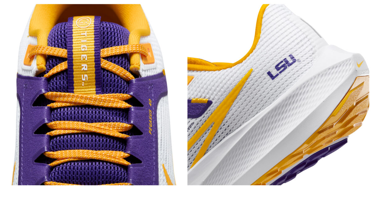 Nike releases 2023 LSU Tigers running shoes