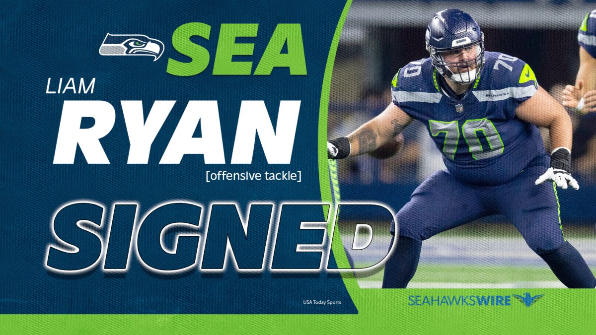 Seahawks re-sign former Washington State OT Liam Ryan