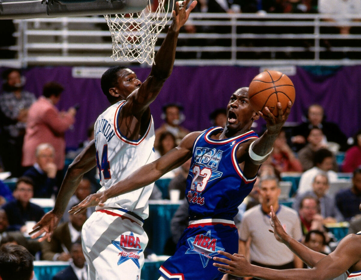 LOOK: Michael Jordan at the All-Star Game through the years