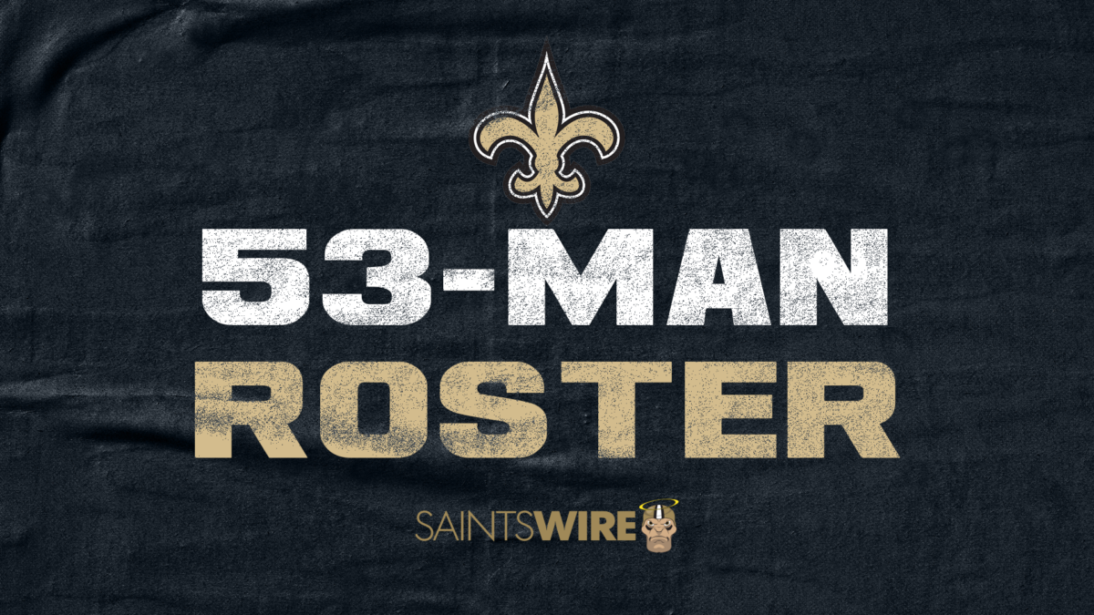New Orleans Saints announce initial 53-man roster