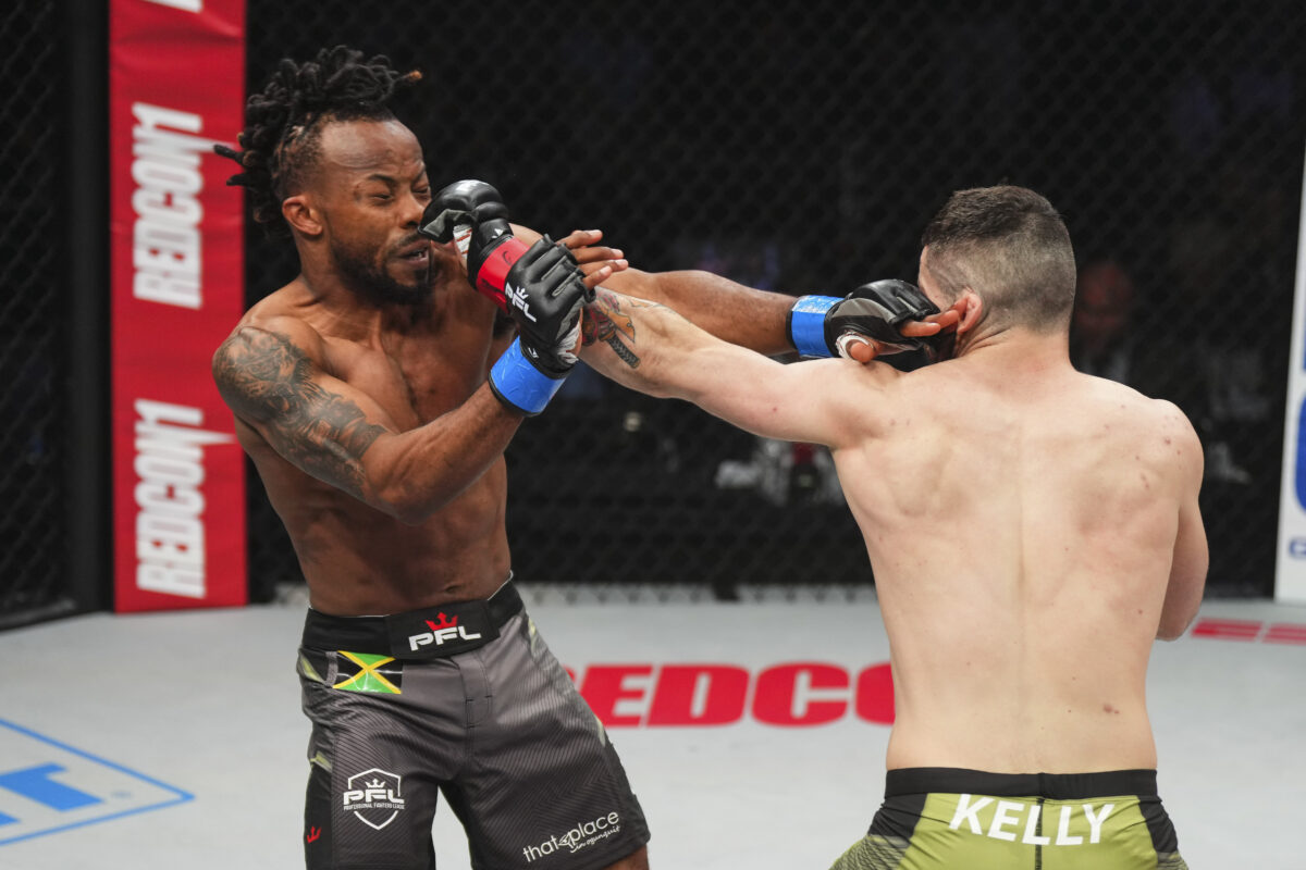Nathan Kelly def. Damion Nelson at 2023 PFL Playoffs 2: Best photos