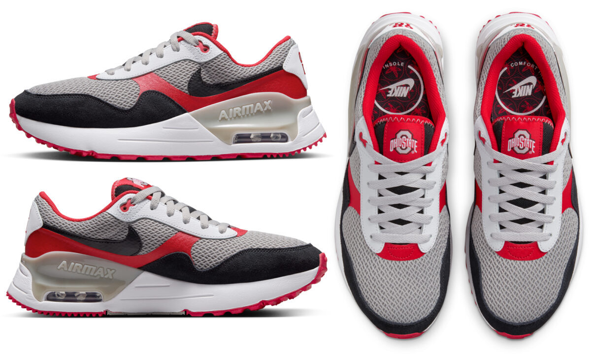 Nike releases Ohio State Buckeyes themed Air Max sneakers