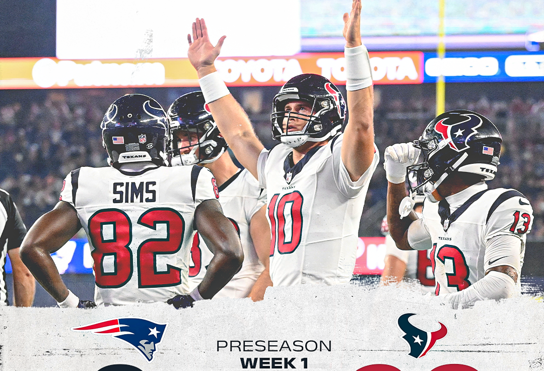 Instant analysis to Patriots’ 20-9 loss to Texans in preseason opener