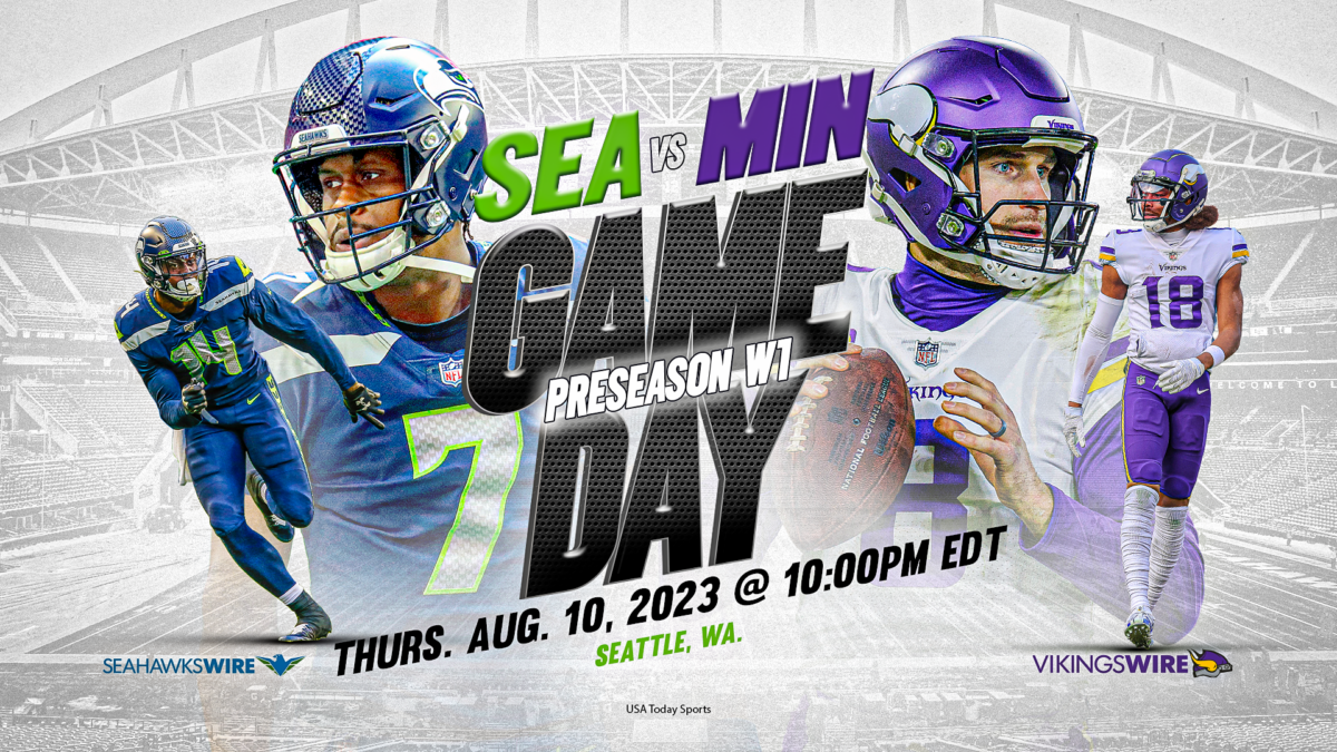 Seahawks game day info for Preseason Week 1 vs. Vikings