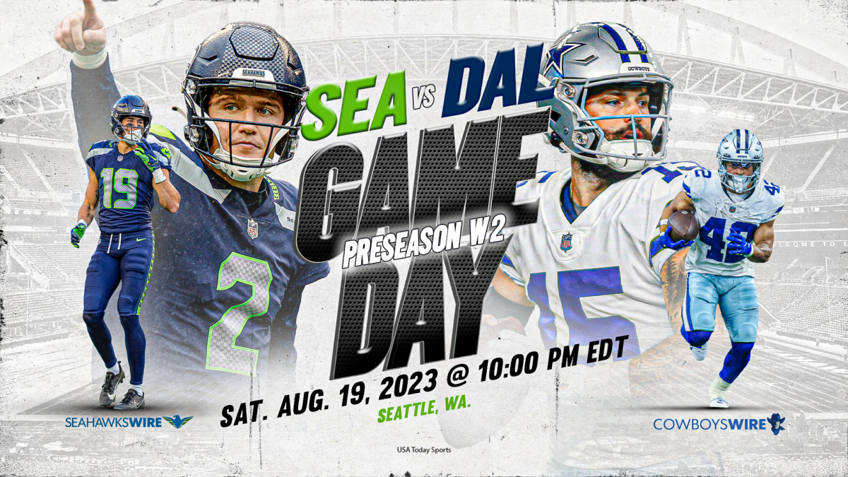 Seahawks game day info for Preseason Week 2 vs. Cowboys
