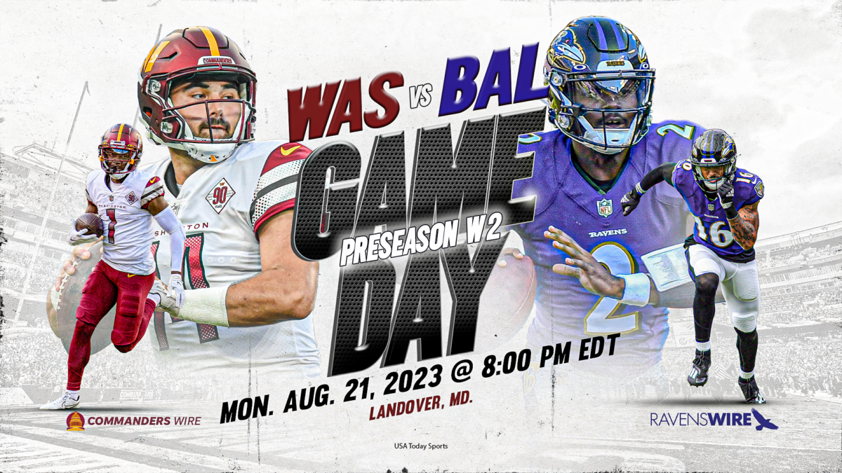 How to watch Ravens vs. Commanders: Time, TV and streaming info for preseason Week 2