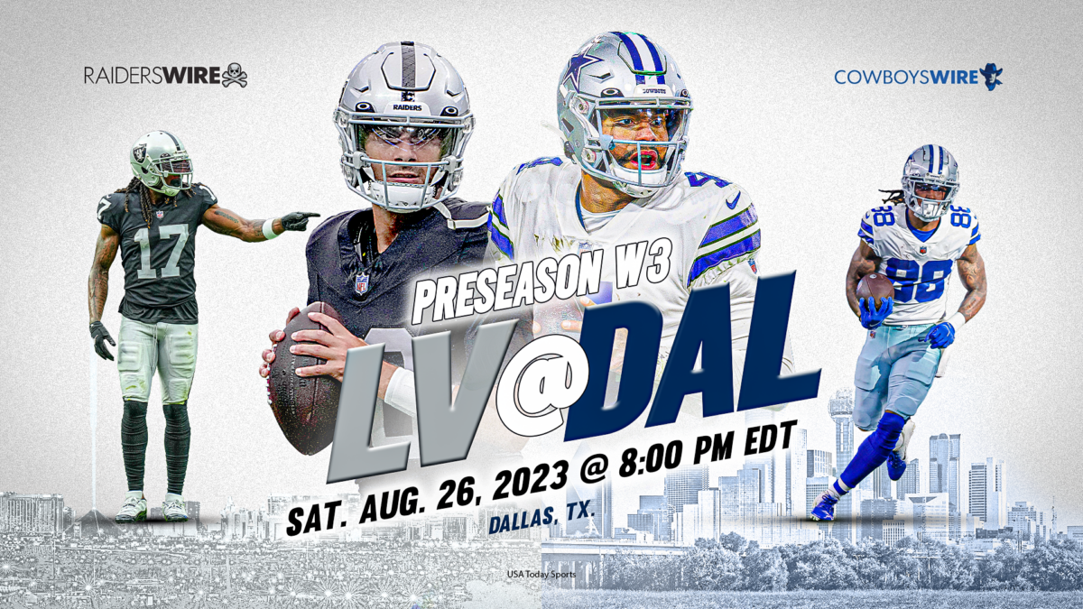 How to watch, stream, listen to Cowboys-Raiders in preseason matchup