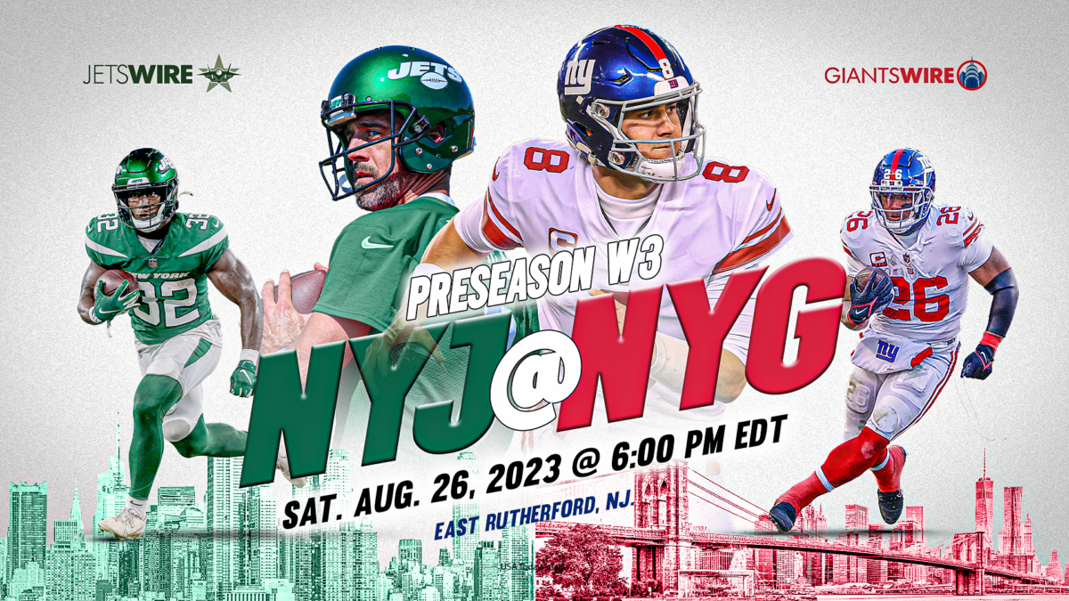 Jets vs. Giants live stream, time, viewing info for preseason game