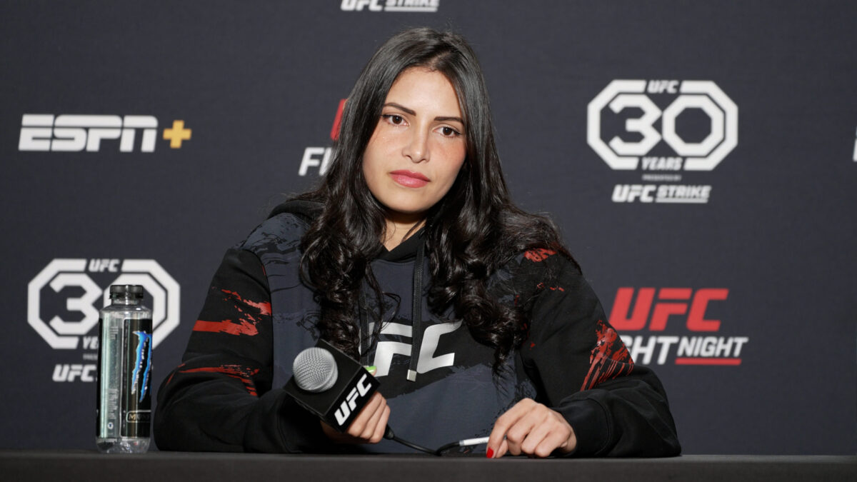 Cosplay for a walkout? Not happening, UFC tells Polyana Viana: ‘I’ve tried so many times’