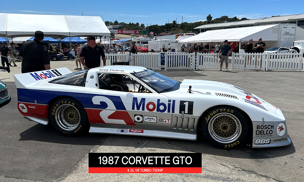 750hp 1987 IMSA Corvette GTO driven by Ron Fellows