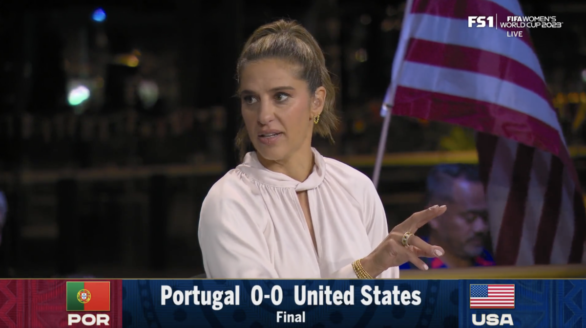 Carli Lloyd wasn’t having the USWNT’s celebrations after Portugal draw