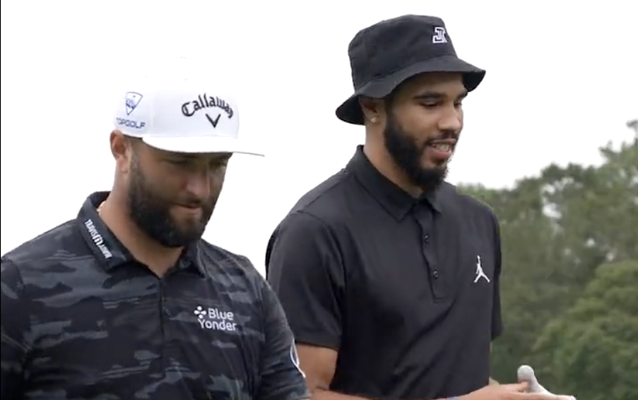 Jayson Tatum ‘couldn’t sleep’ after getting paired with Jon Rahm for St. Jude Championship Pro-Am