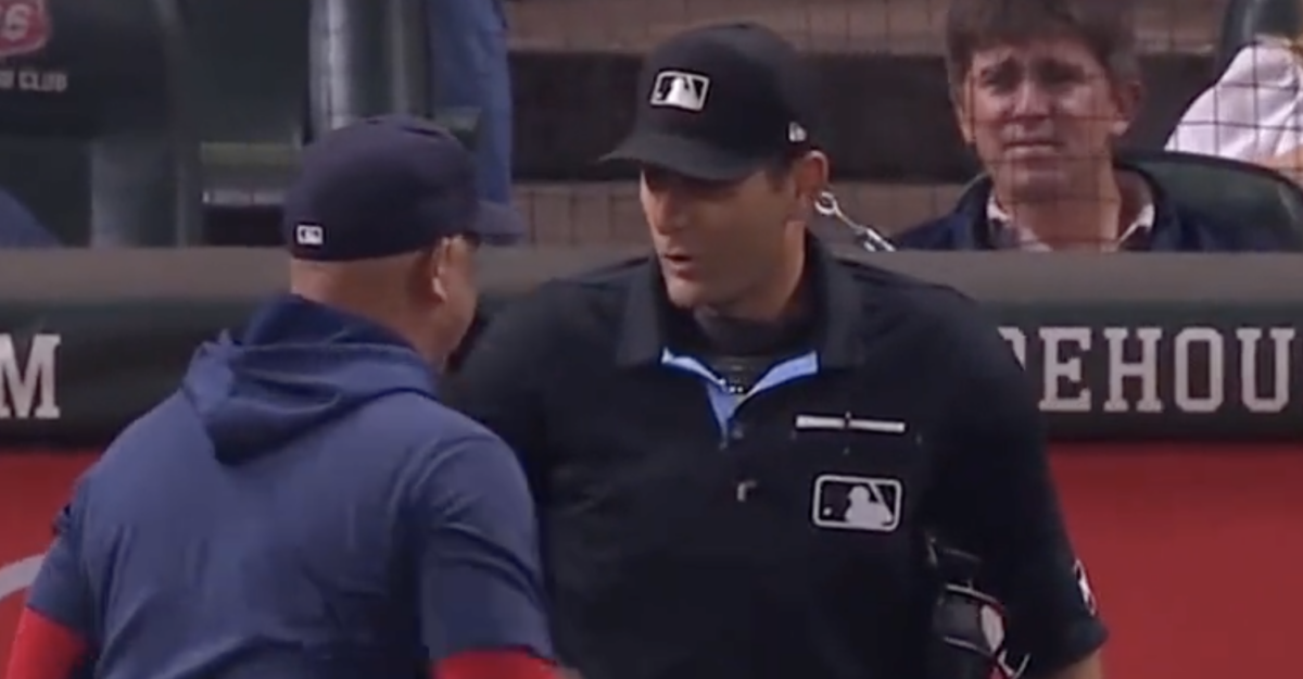 Alex Cora threw a weird tantrum and was ejected over a correct call from umpire Pat Hoberg