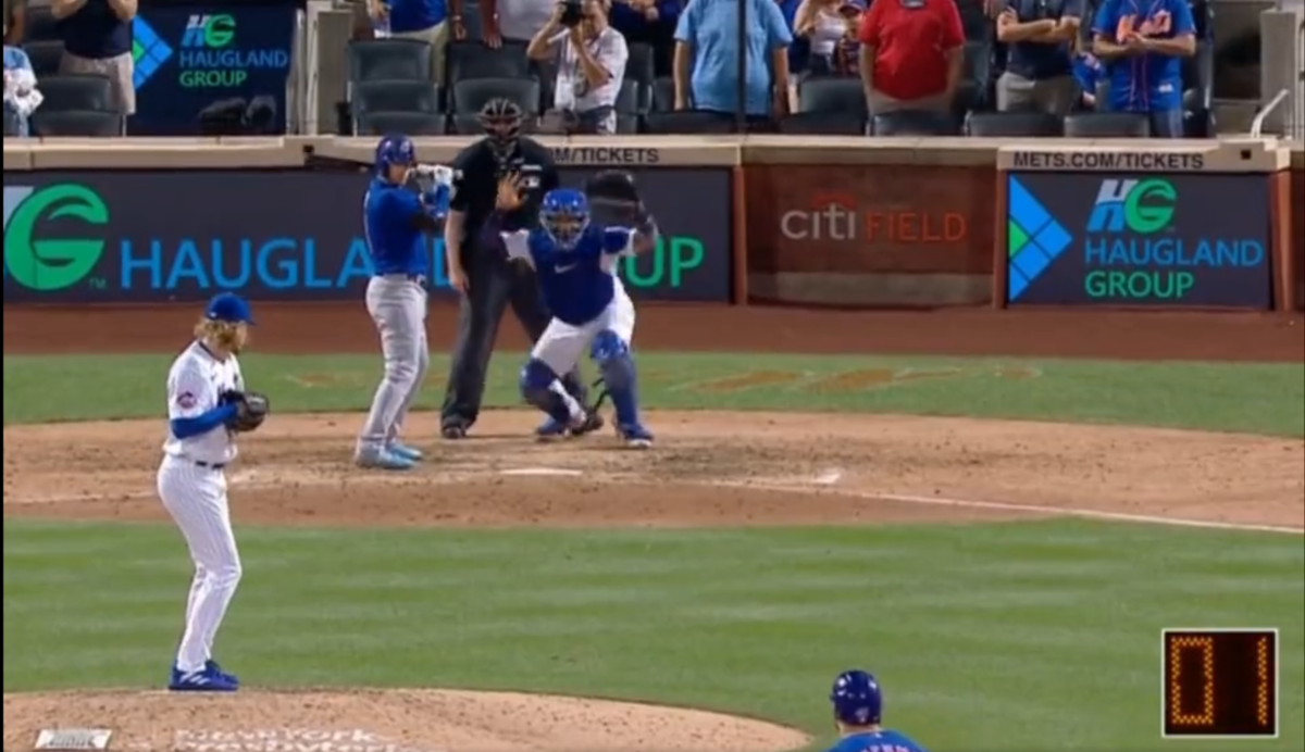 Mets’ Francisco Alvarez made a brilliant game-saving timeout to avoid a pitch clock violation